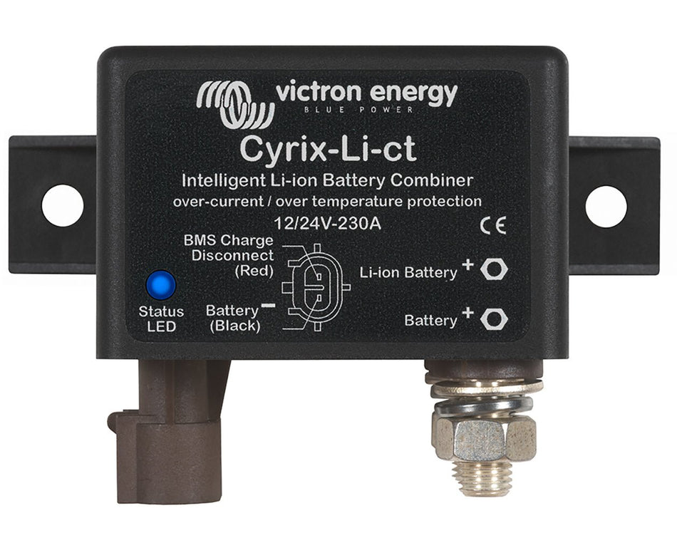 Victron Cyrix - Li - ct 12/24V - 230A Intelligent Li - Ion Battery Combiner - Get Tight Gear