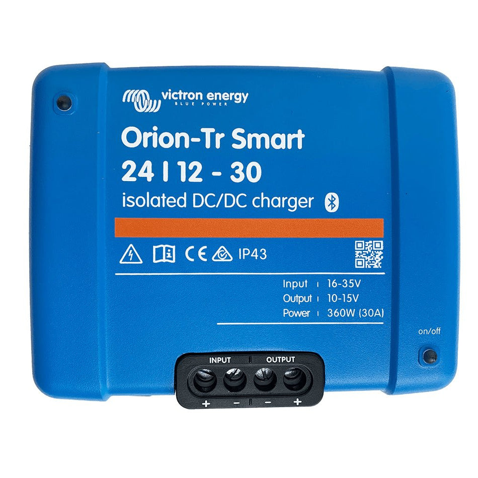 Victron Energy Orion - TR Smart 24/12 - 30 30A (360W) Isolated DC - DC Charger or Power Supply - Get Tight Gear