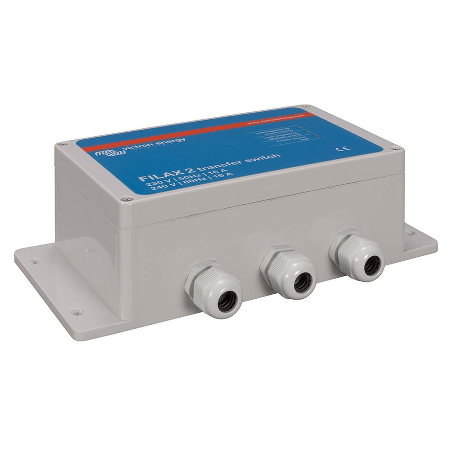 Victron Filax 2 Transfer Switch 110V/50Hz - 120V/60Hz - Get Tight Gear