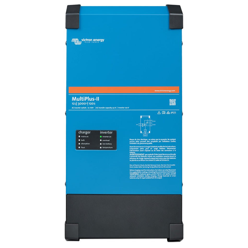 Victron MultiPlus - II 12/3000 - 120 - 50 - 2x 120V UL Approved - Get Tight Gear