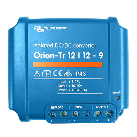 Victron Orion - TR DC - DC Converter - 12 VDC to 12 VDC - 9AMP Isolated - Get Tight Gear