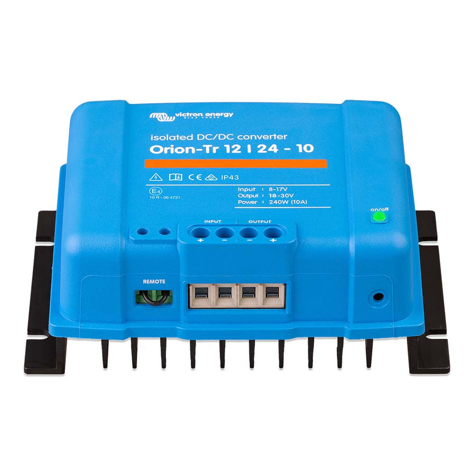 Victron Orion - TR DC - DC Converter - 12 VDC TO 24 VDC - 10A Isolated - Get Tight Gear