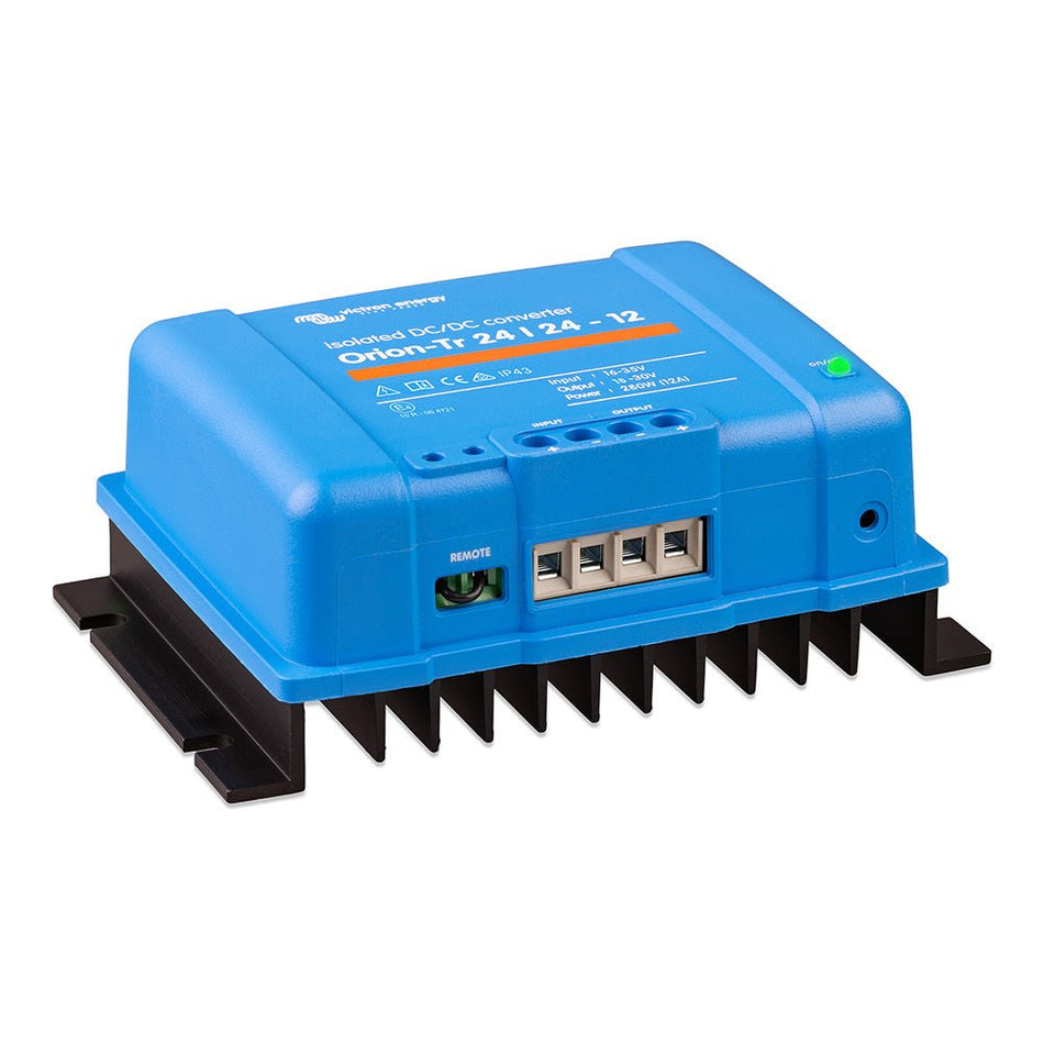 Victron Orion - TR DC - DC Converter - 24 VDC to 24 VDC - 280W - 12AMP Isolated - Get Tight Gear