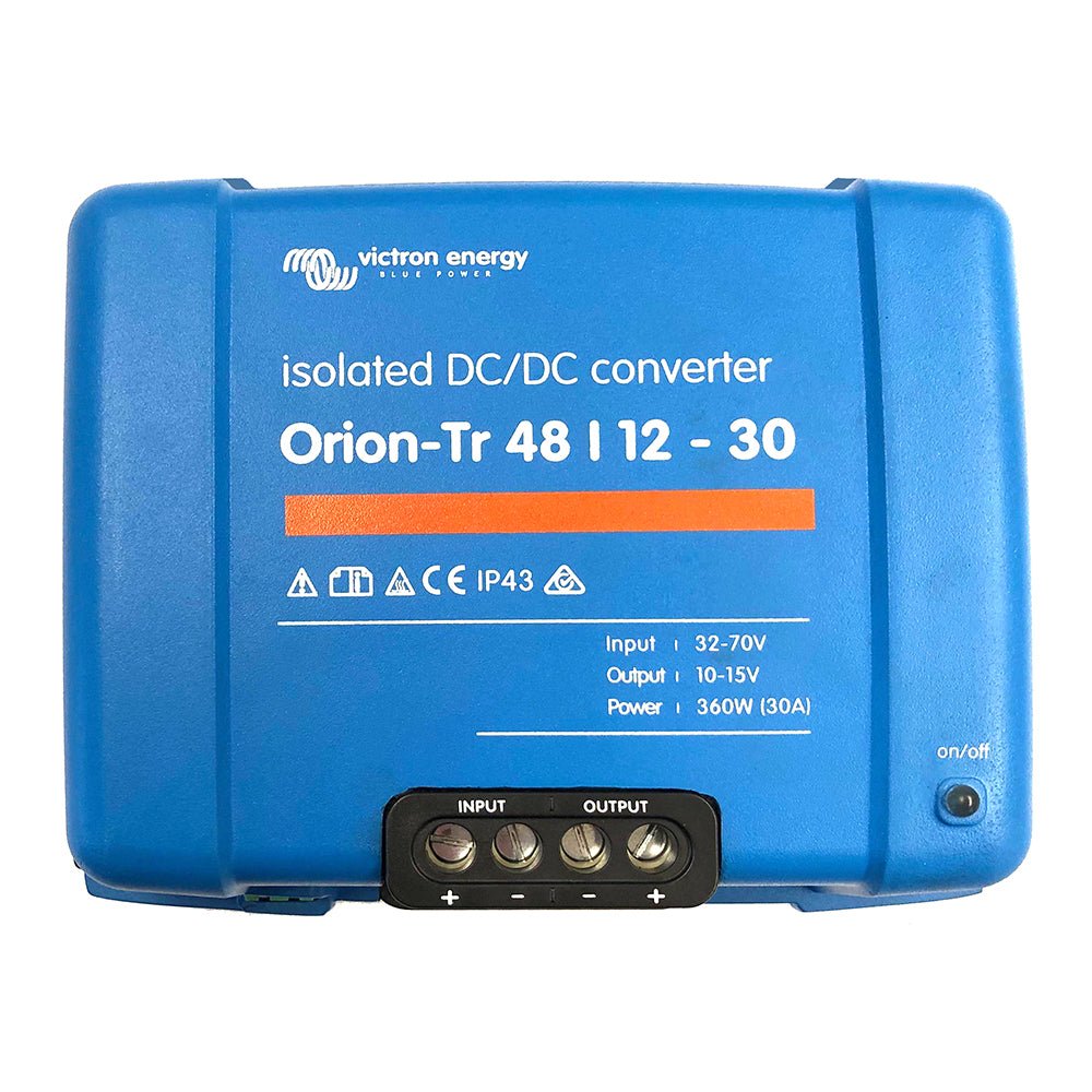 Victron Orion - TR DC - DC Converter - 48 VDC to 12 VDC - 30AMP Isolated - Get Tight Gear