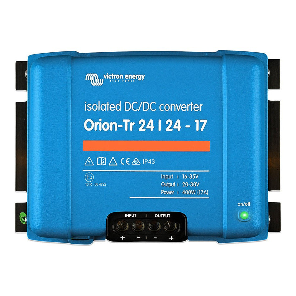 Victron Orion - TR Isolated DC - DC Converter - 24 VDC to 24 VDC - 400W - 17AMP - Get Tight Gear