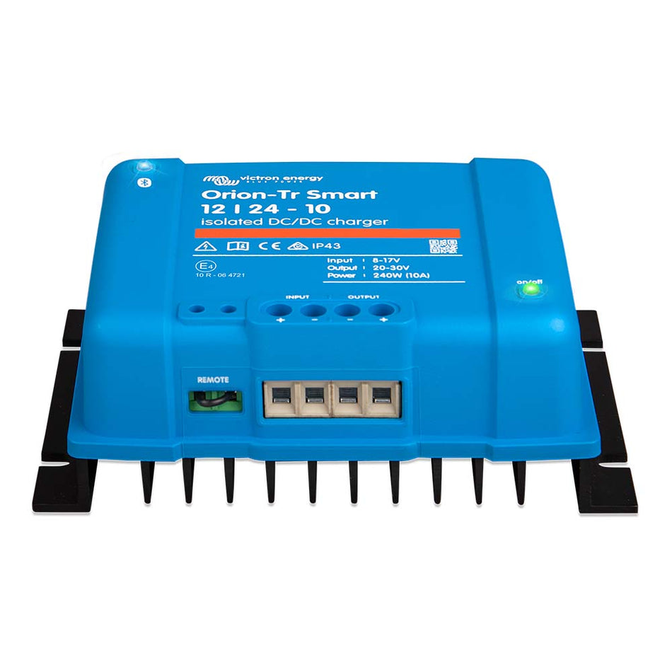 Victron Orion - Tr Smart 12/24 10 AMP (240W) Isolated DC - DC Charger or Power Supply - Get Tight Gear