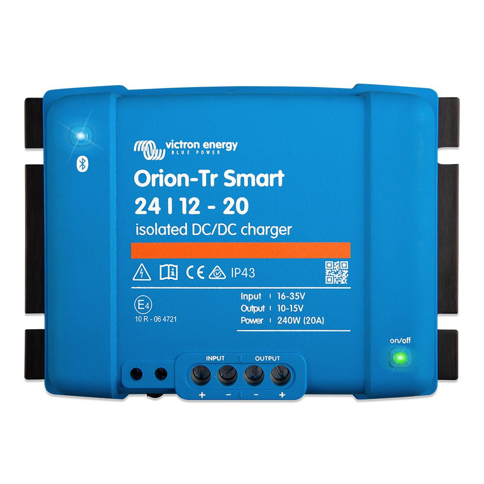 Victron Orion - Tr Smart 24/12 - 20A (240W) Isolated DC - DC Charger - Get Tight Gear