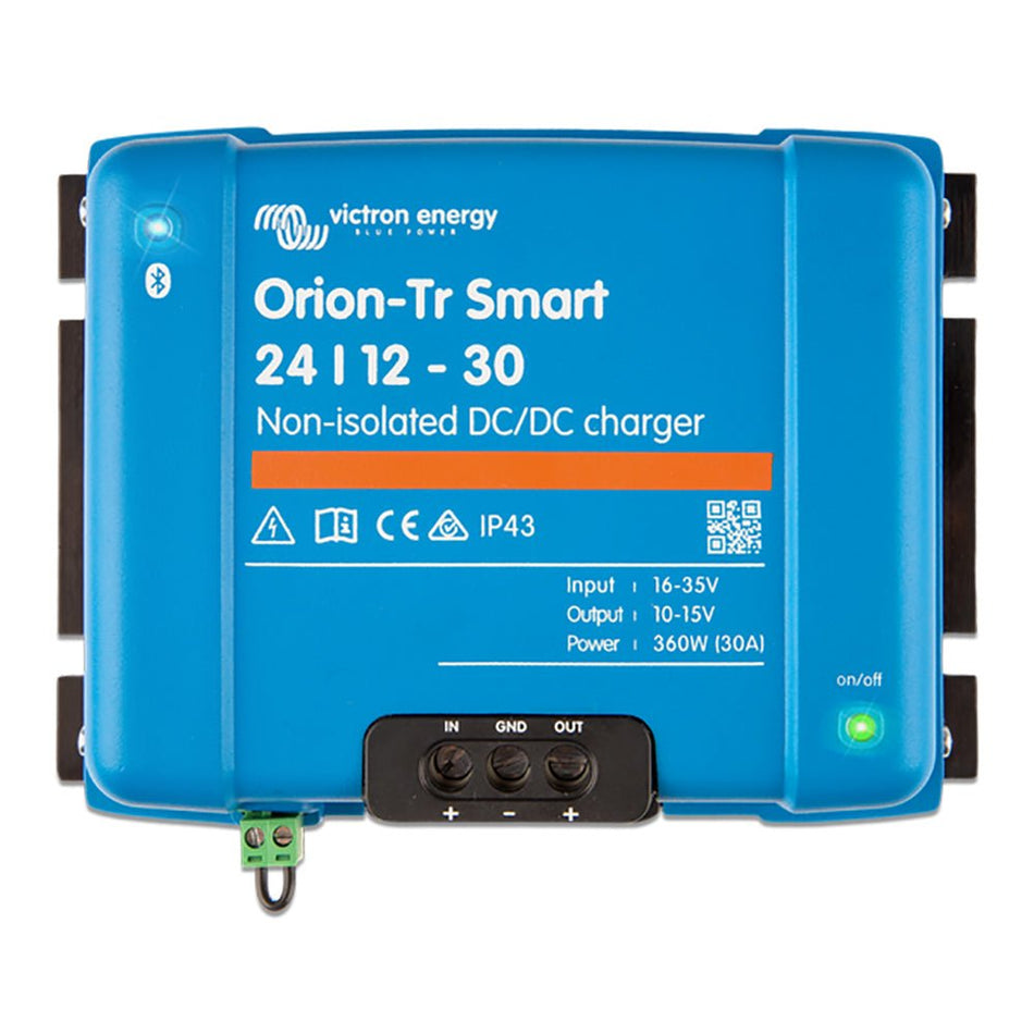 Victron Orion - TR Smart 24/12 - 30 30A (360W) Non - Isolated DC - DC Charger or Power Supply - Get Tight Gear
