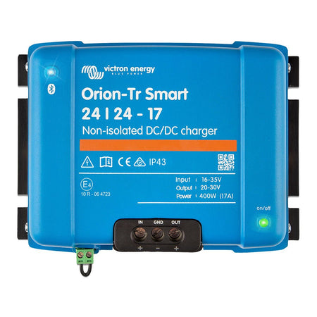 Victron Orion - TR Smart 24/24 - 17A 17A (400W) Non - Isolated DC - DC Charger or Power Supply - Get Tight Gear