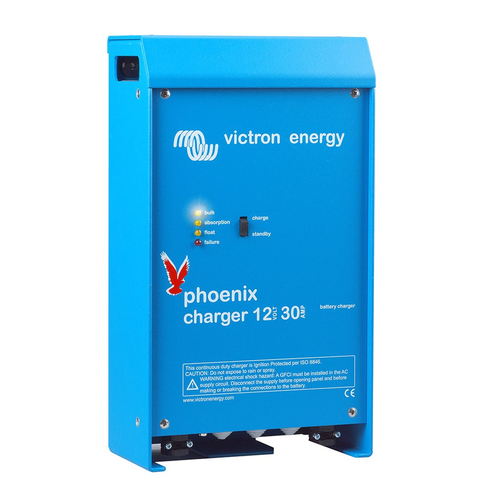 Victron Phoenix Charger - 12V - 30A (2+1) - 120 - 240VAC - Get Tight Gear