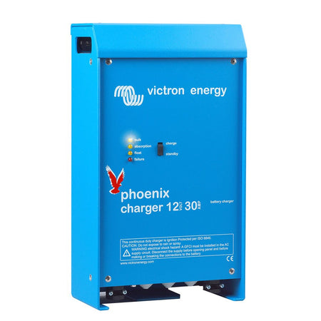 Victron Phoenix Charger - 12V - 30A (2+1) - 120 - 240VAC - Get Tight Gear