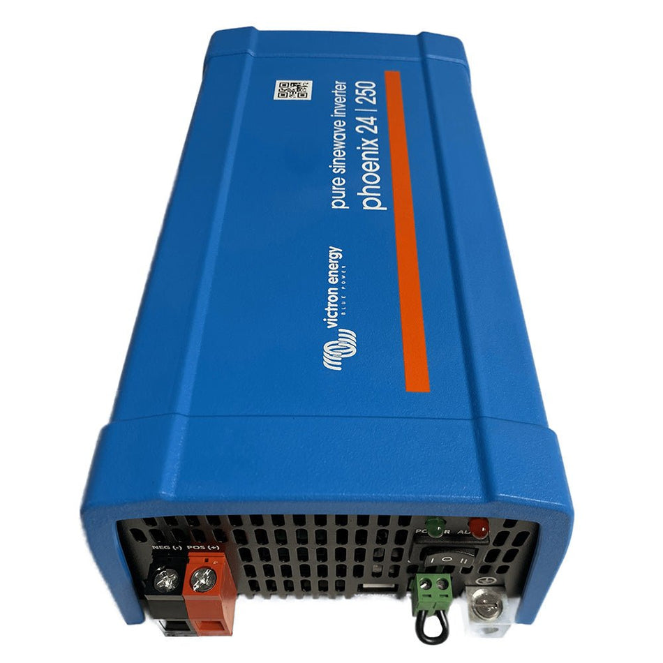 Victron Phoenix Inverter 24VDC - 250VA - 120VAC - VE.Direct - NEMA 5 - 15R - Get Tight Gear