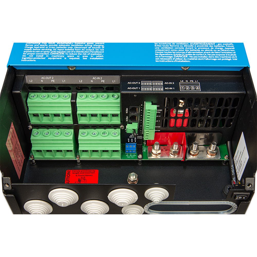 Victron Quattro - II - 24/3000 - 70 - 50/50 - 2X 120V - Get Tight Gear