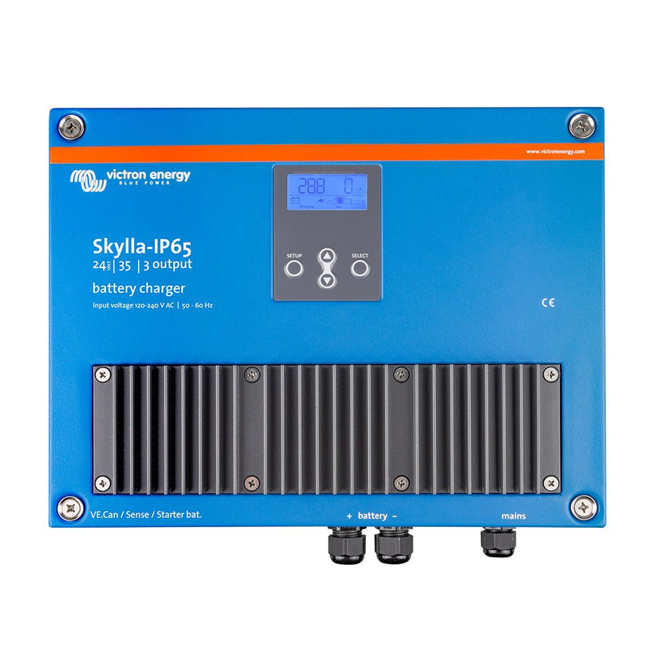 Victron Skylla - IP65 24/35 3 - Bank 120 - 240VAC Battery Charger - Get Tight Gear
