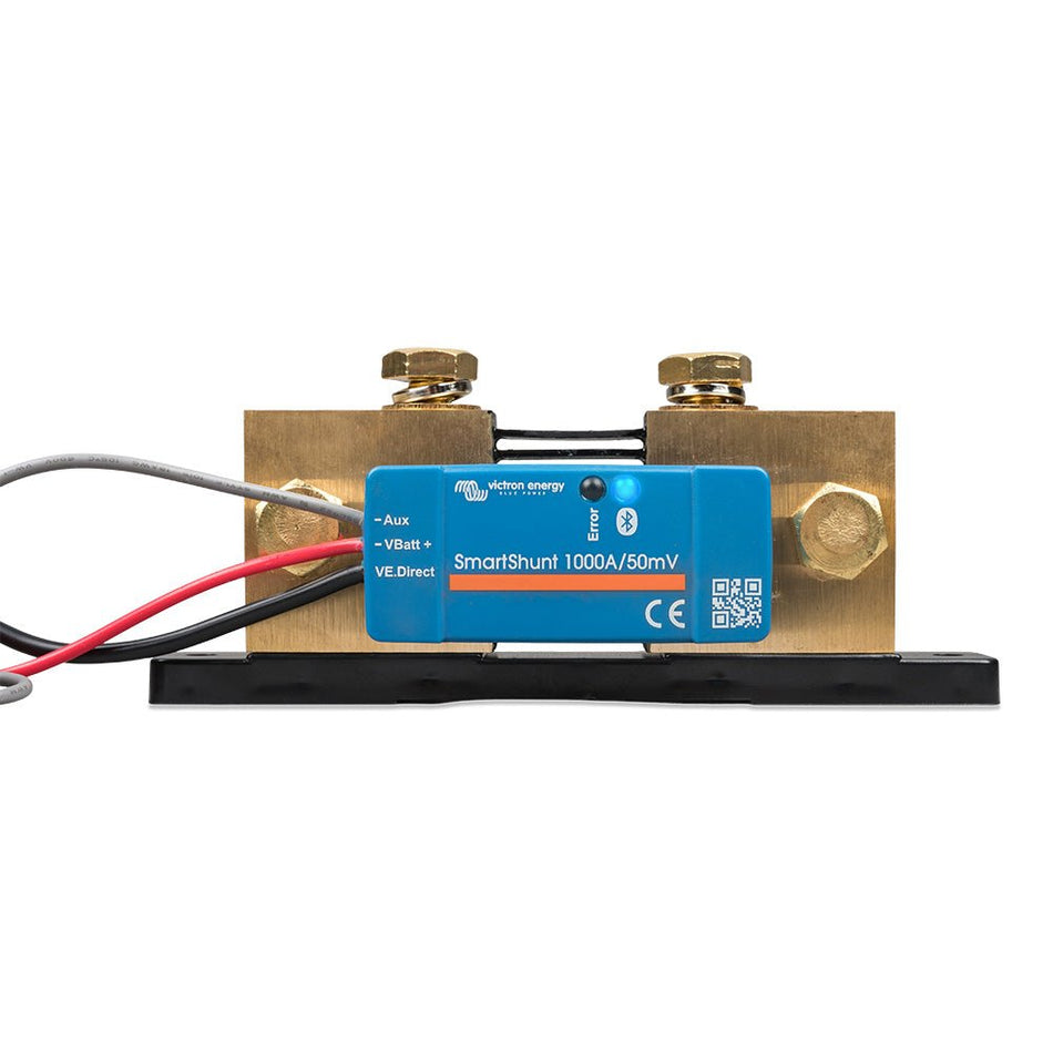 Victron SmartShunt 1000A/50MV IP65 Bluetooth Battery Monitor - Get Tight Gear