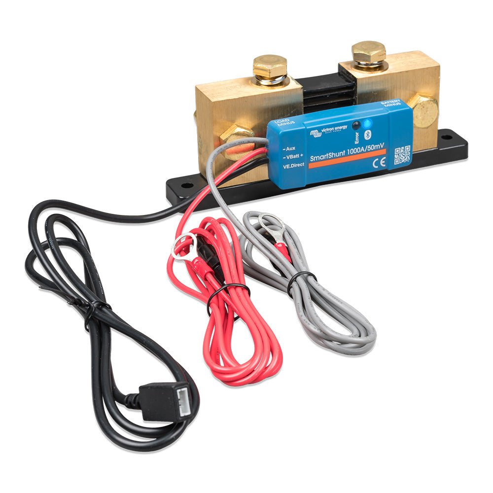 Victron SmartShunt 1000A/50MV IP65 Bluetooth Battery Monitor - Get Tight Gear