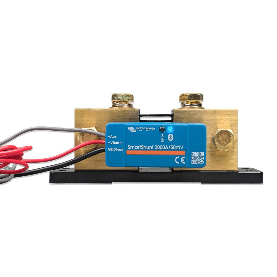 Victron SmartShunt 2000A/50MV IP65 Bluetooth Battery Monitor - Get Tight Gear