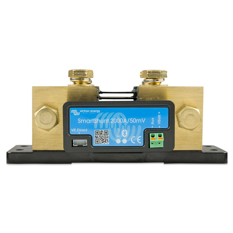 Victron SmartShunt 2000AMP/50MV Bluetooth Smart Battery Shunt - Get Tight Gear