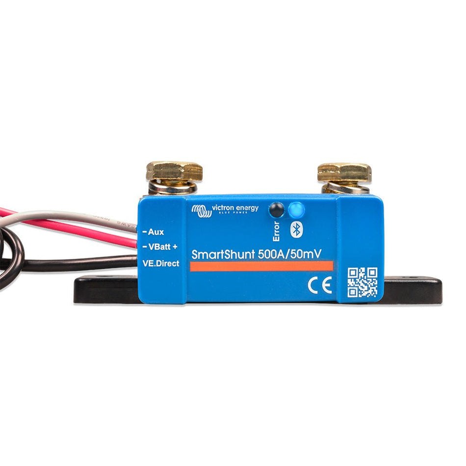 Victron SmartShunt 500A/50MV IP65 Bluetooth Battery Monitor - Get Tight Gear