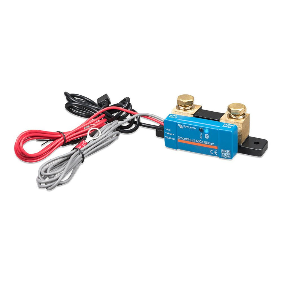 Victron SmartShunt 500A/50MV IP65 Bluetooth Battery Monitor - Get Tight Gear