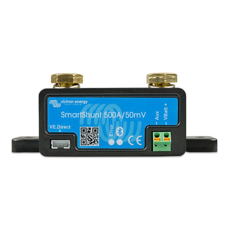 Victron SmartShunt 500AMP/50MV Bluetooth Smart Battery Shunt - Get Tight Gear