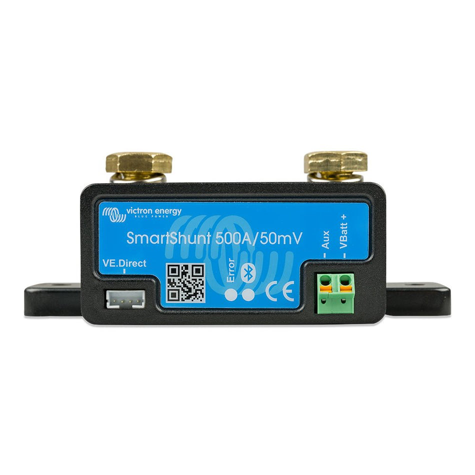Victron SmartShunt 500AMP/50MV Bluetooth Smart Battery Shunt - Get Tight Gear