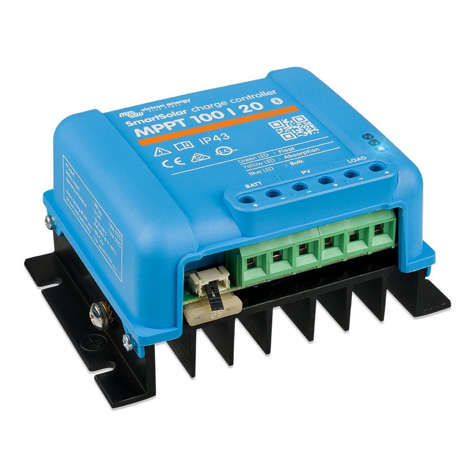 Victron SmartSolar MPPT 100/20 - Up to 48 VDC - UL Approved - Get Tight Gear