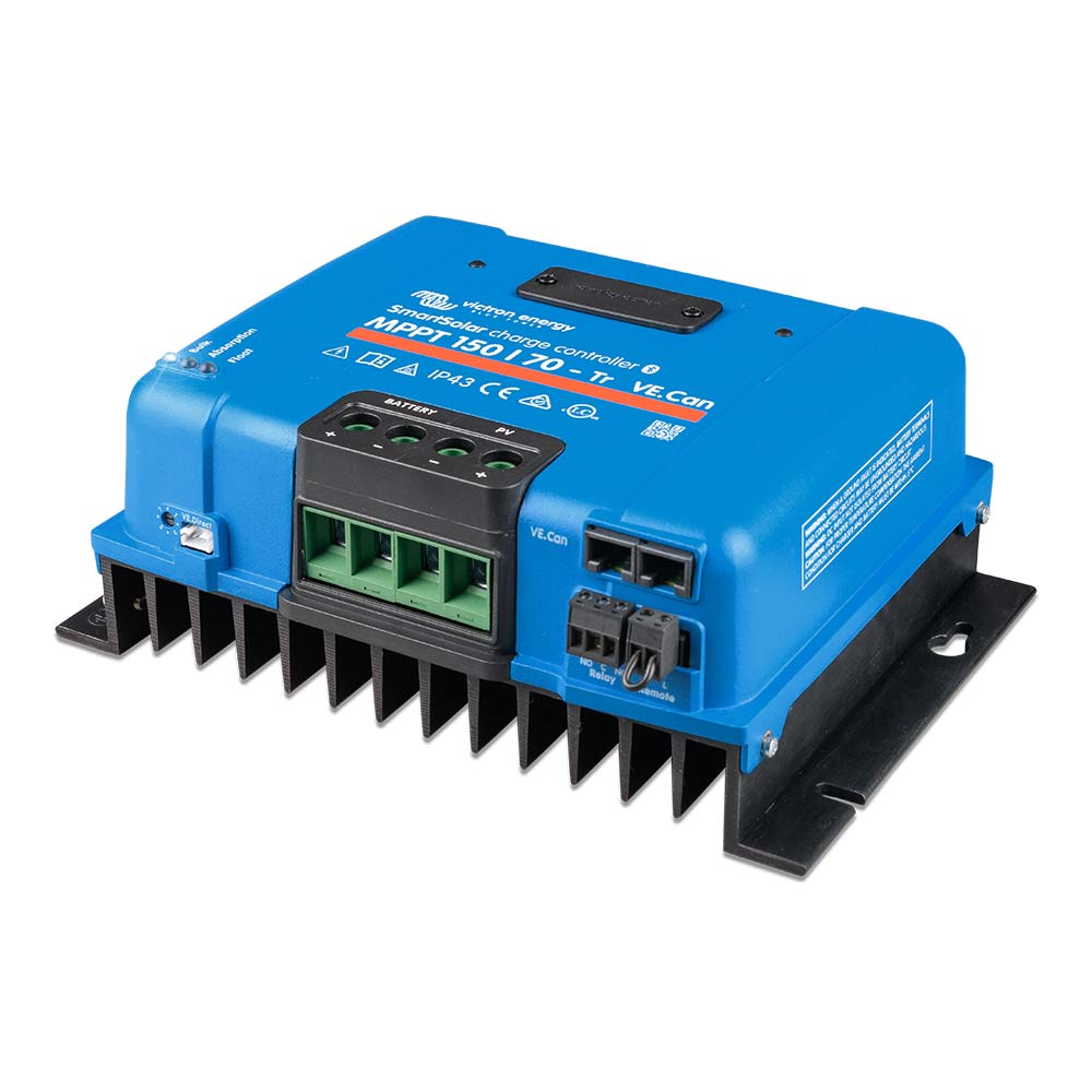 Victron SmartSolar MPPT 150/70 - TR Solar Charge Controller - VE.CAN - UL Approved - Get Tight Gear