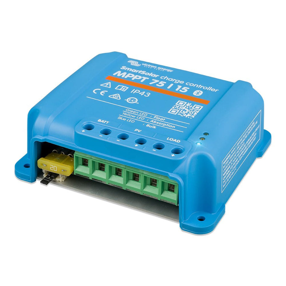 Victron SmartSolar MPPT Solar Charge Controller - 75V - 15Amp - UL Approved - Get Tight Gear