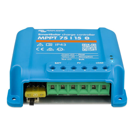 Victron SmartSolar MPPT Solar Charge Controller - 75V - 15Amp - UL Approved - Get Tight Gear