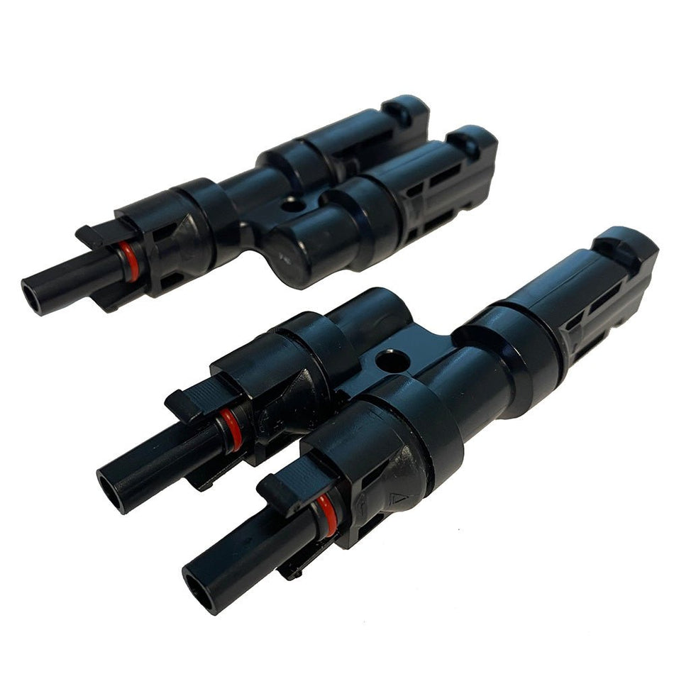 Victron Solar Splitter Pair MC4 - Y (1x M - 2F / 1x F - 2M) - Get Tight Gear