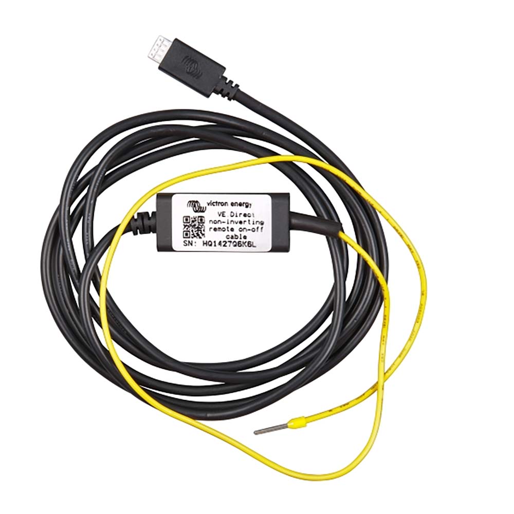 Victron VE.Direct Non - Inverting Remote On - Off Cable Non - Inverting f/BlueSolar & SmartSolar MPPT - Get Tight Gear