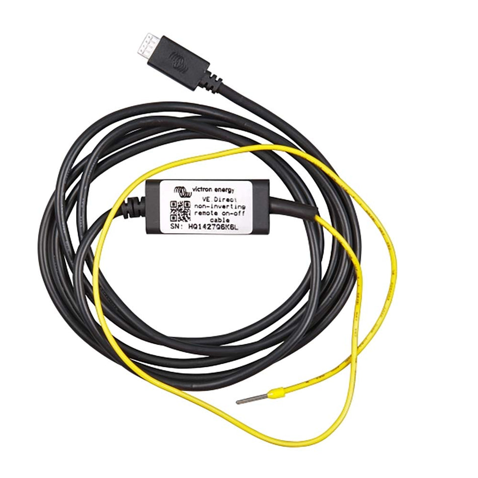 Victron VE.Direct Non - Inverting Remote On - Off Cable Non - Inverting f/BlueSolar & SmartSolar MPPT - Get Tight Gear