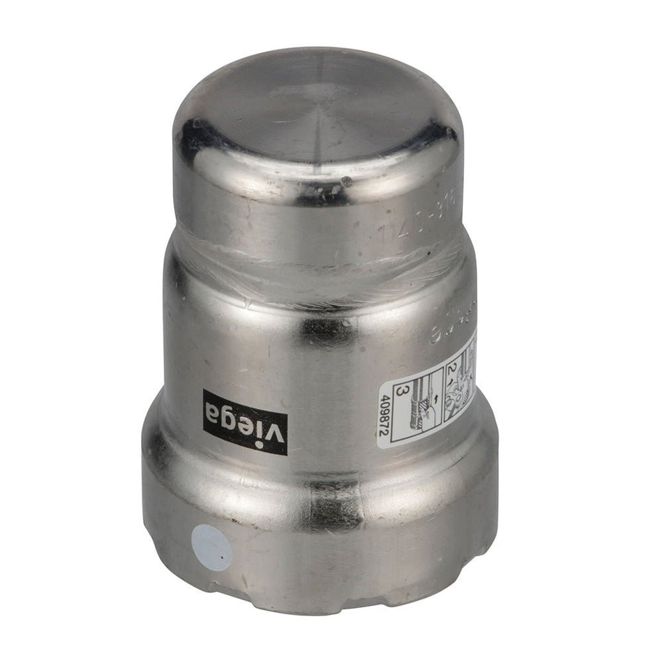 Viega MegaPress 316 FKM 1/2" Cap - Get Tight Gear