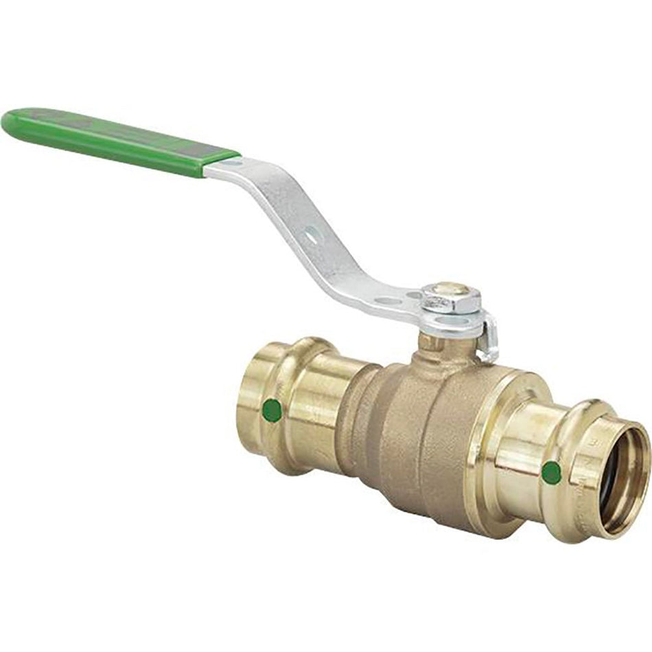 Viega ProPress 2" Zero Lead Bronze Ball Valve w/Stainless Stem - Double Press Connection - Get Tight Gear