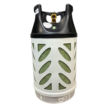 Viking Cylinders 22lb Vertical Fiberglass Composite LPG Cylinder w/Type 1 Valve - OPD, DOT, TC Approved - Get Tight Gear