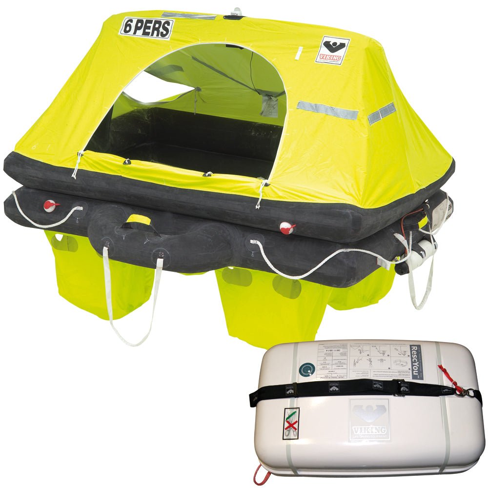 VIKING RescYou Liferaft 4 Person Container Offshore Pack - Get Tight Gear
