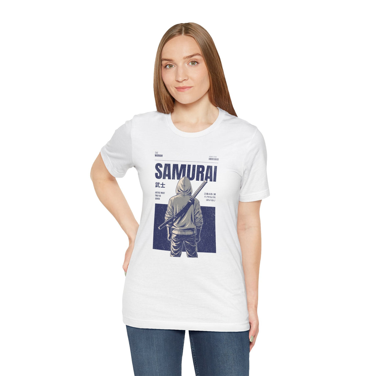 Vintage Samurai Graphic Tee, Anime Shirt, Men's/Women's Casual Wear, Gift for Gamers, Manga Fan Apparel - Get Tight Gear