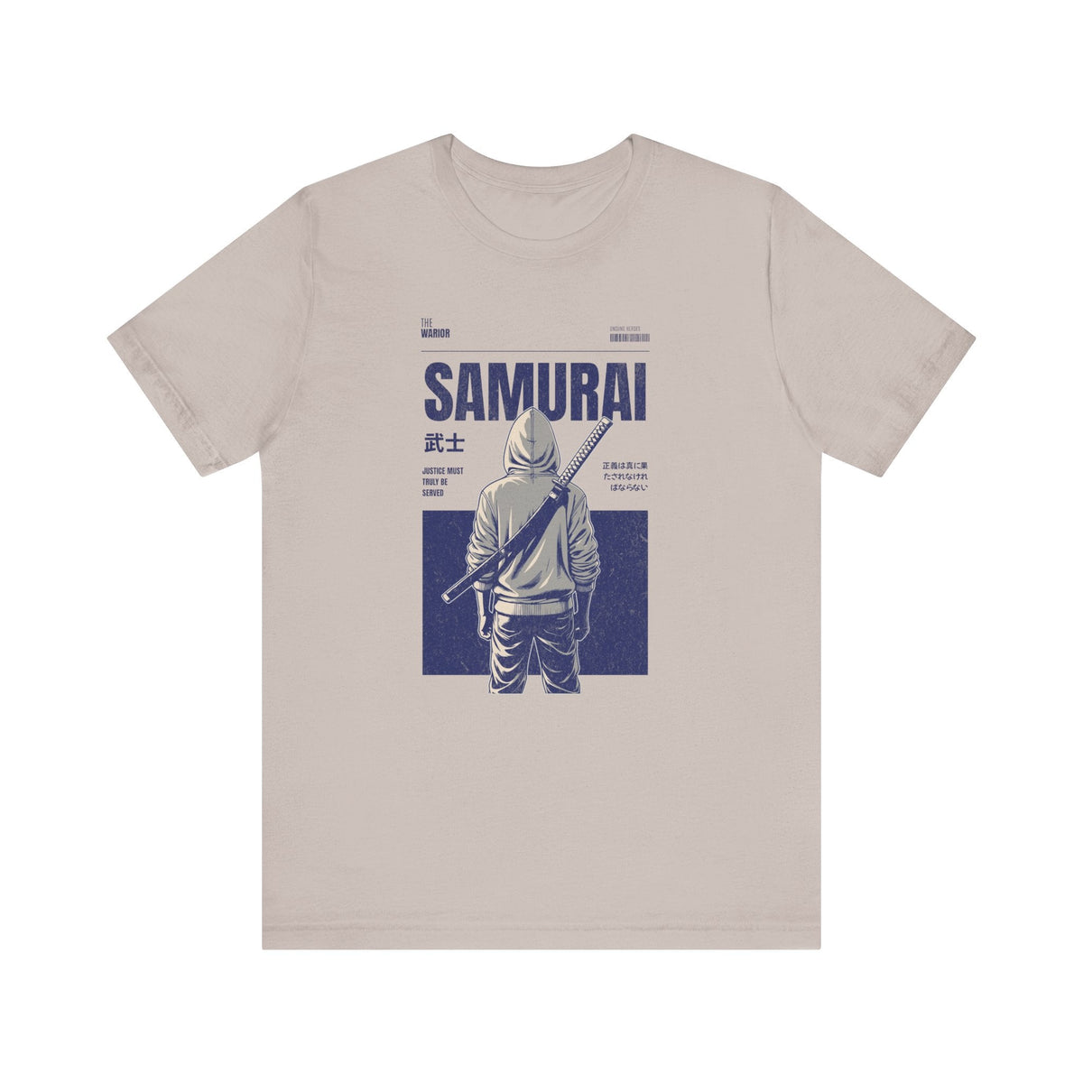 Vintage Samurai Graphic Tee, Anime Shirt, Men's/Women's Casual Wear, Gift for Gamers, Manga Fan Apparel - Get Tight Gear