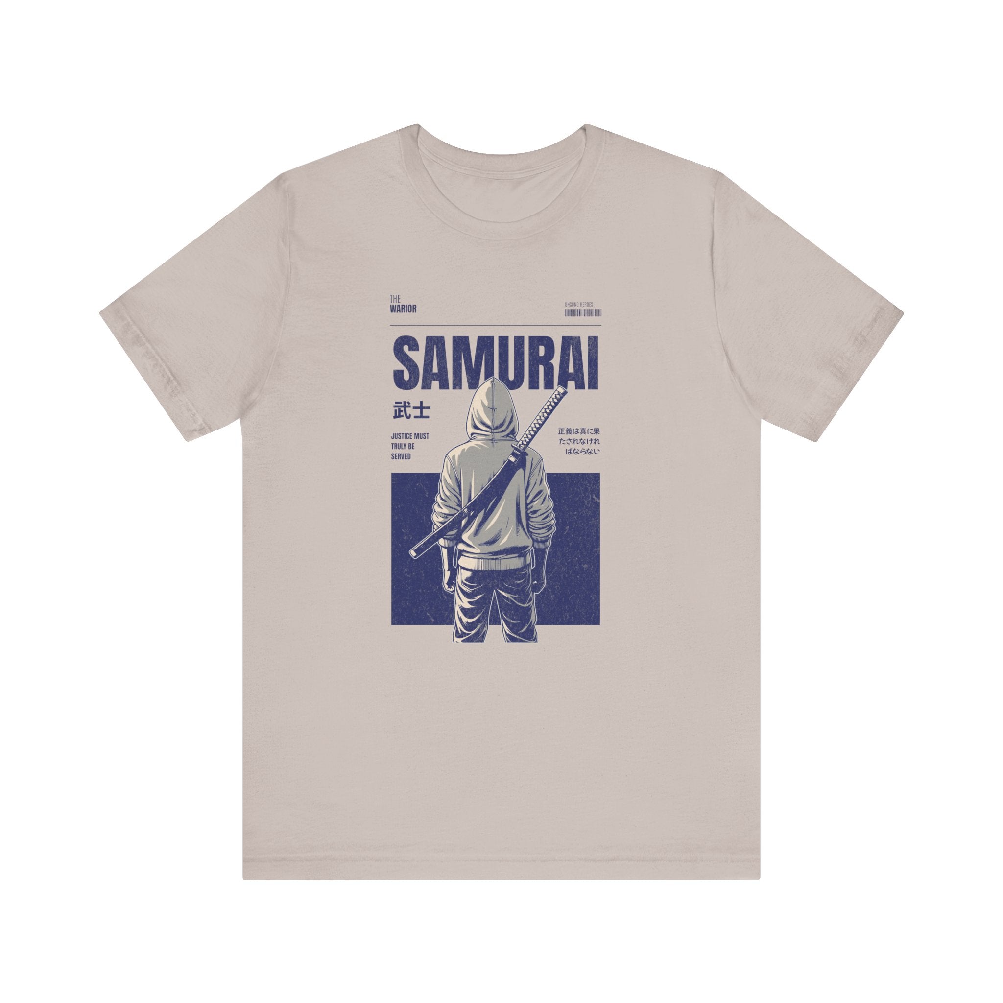 Vintage Samurai Graphic Tee, Anime Shirt, Men's/Women's Casual Wear, Gift for Gamers, Manga Fan Apparel - Get Tight Gear