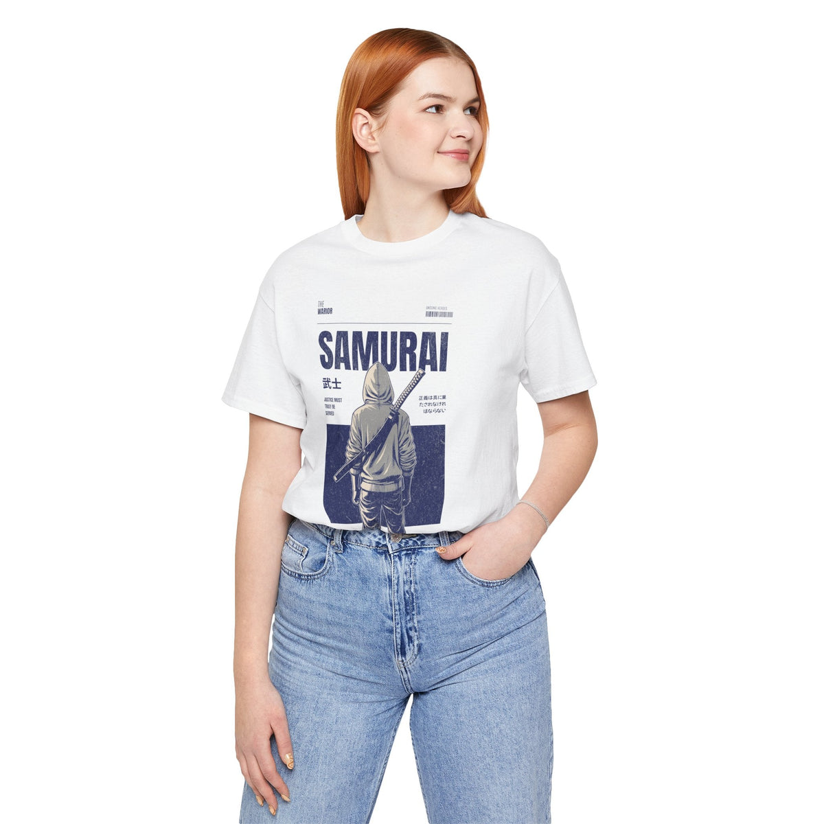 Vintage Samurai Graphic Tee, Anime Shirt, Men's/Women's Casual Wear, Gift for Gamers, Manga Fan Apparel - Get Tight Gear