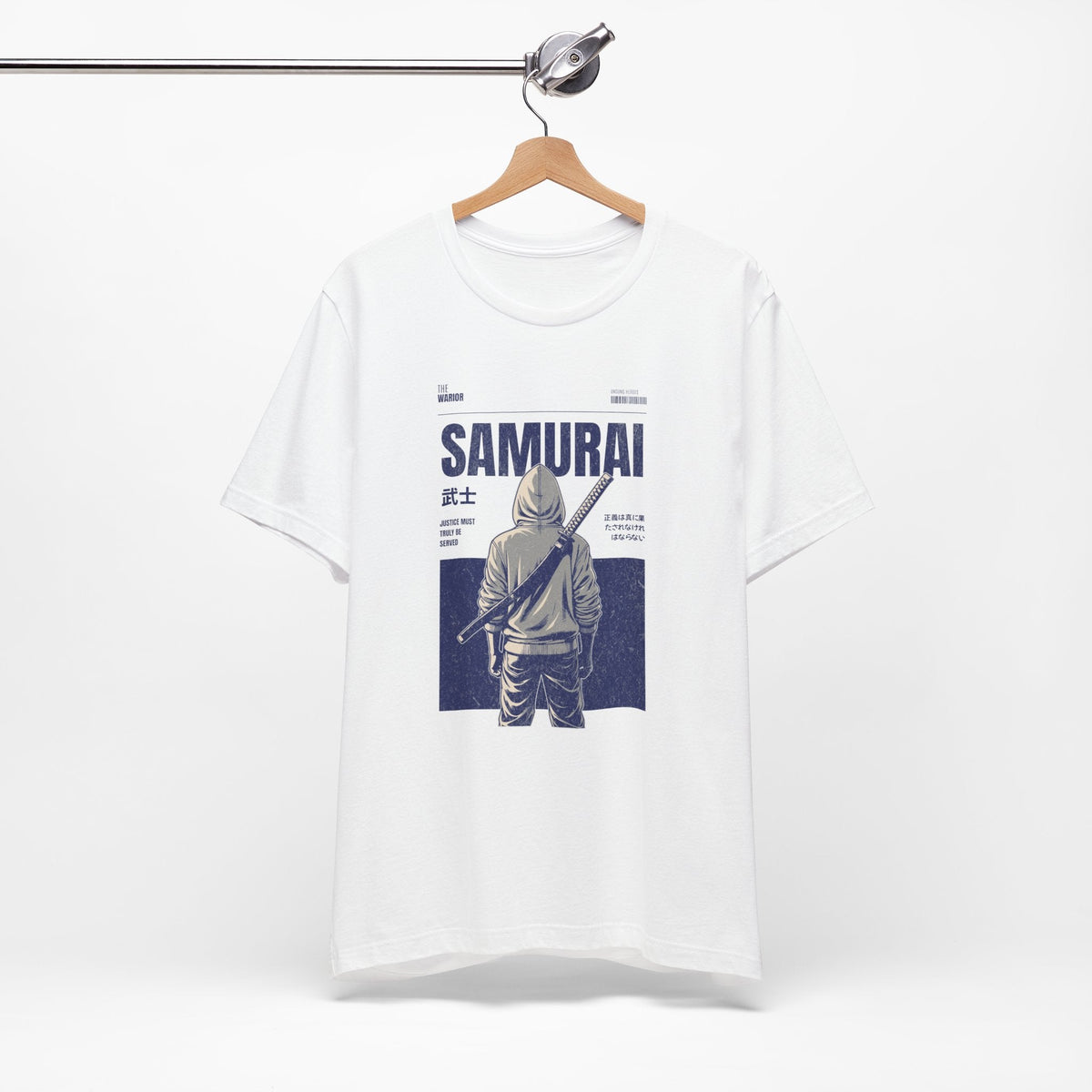 Vintage Samurai Graphic Tee, Anime Shirt, Men's/Women's Casual Wear, Gift for Gamers, Manga Fan Apparel - Get Tight Gear