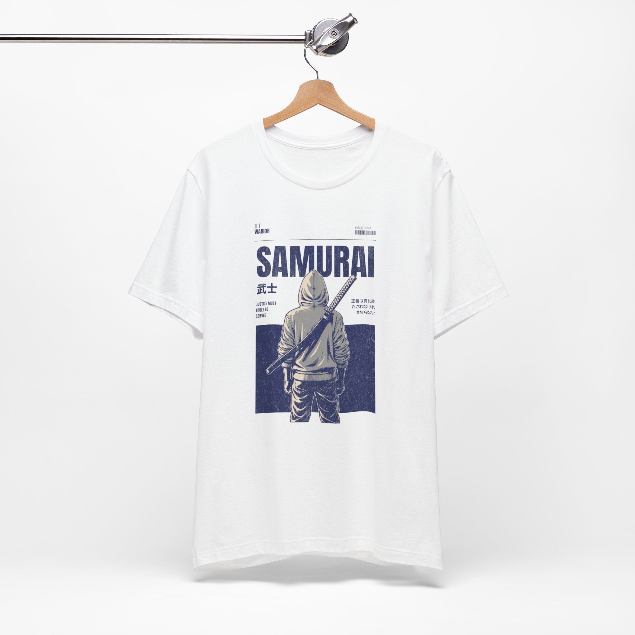 Vintage Samurai Graphic Tee, Anime Shirt, Men's/Women's Casual Wear, Gift for Gamers, Manga Fan Apparel - Get Tight Gear