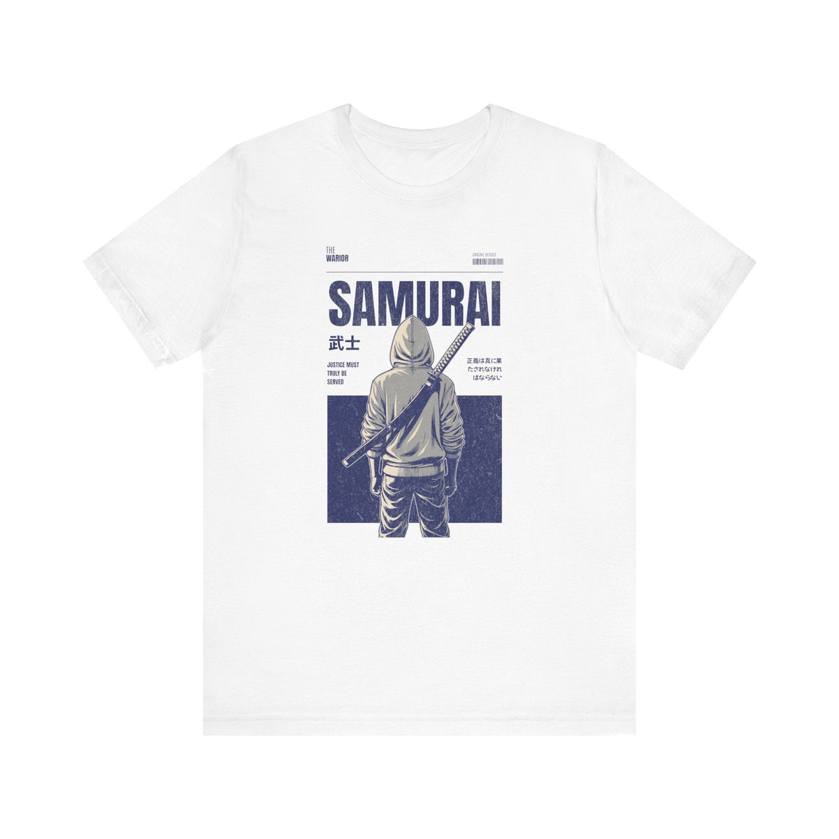Vintage Samurai Graphic Tee, Anime Shirt, Men's/Women's Casual Wear, Gift for Gamers, Manga Fan Apparel - Get Tight Gear