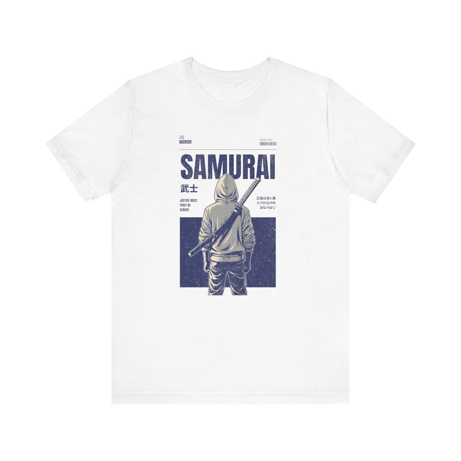 Vintage Samurai Graphic Tee, Anime Shirt, Men's/Women's Casual Wear, Gift for Gamers, Manga Fan Apparel - Get Tight Gear