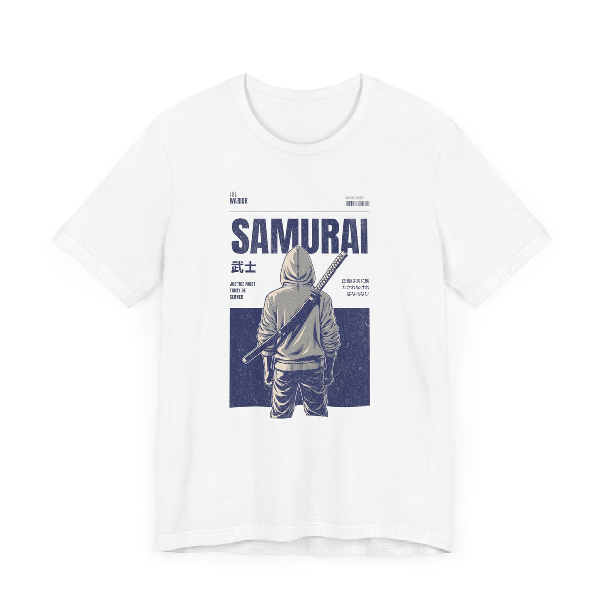 Vintage Samurai Graphic Tee, Anime Shirt, Men's/Women's Casual Wear, Gift for Gamers, Manga Fan Apparel - Get Tight Gear