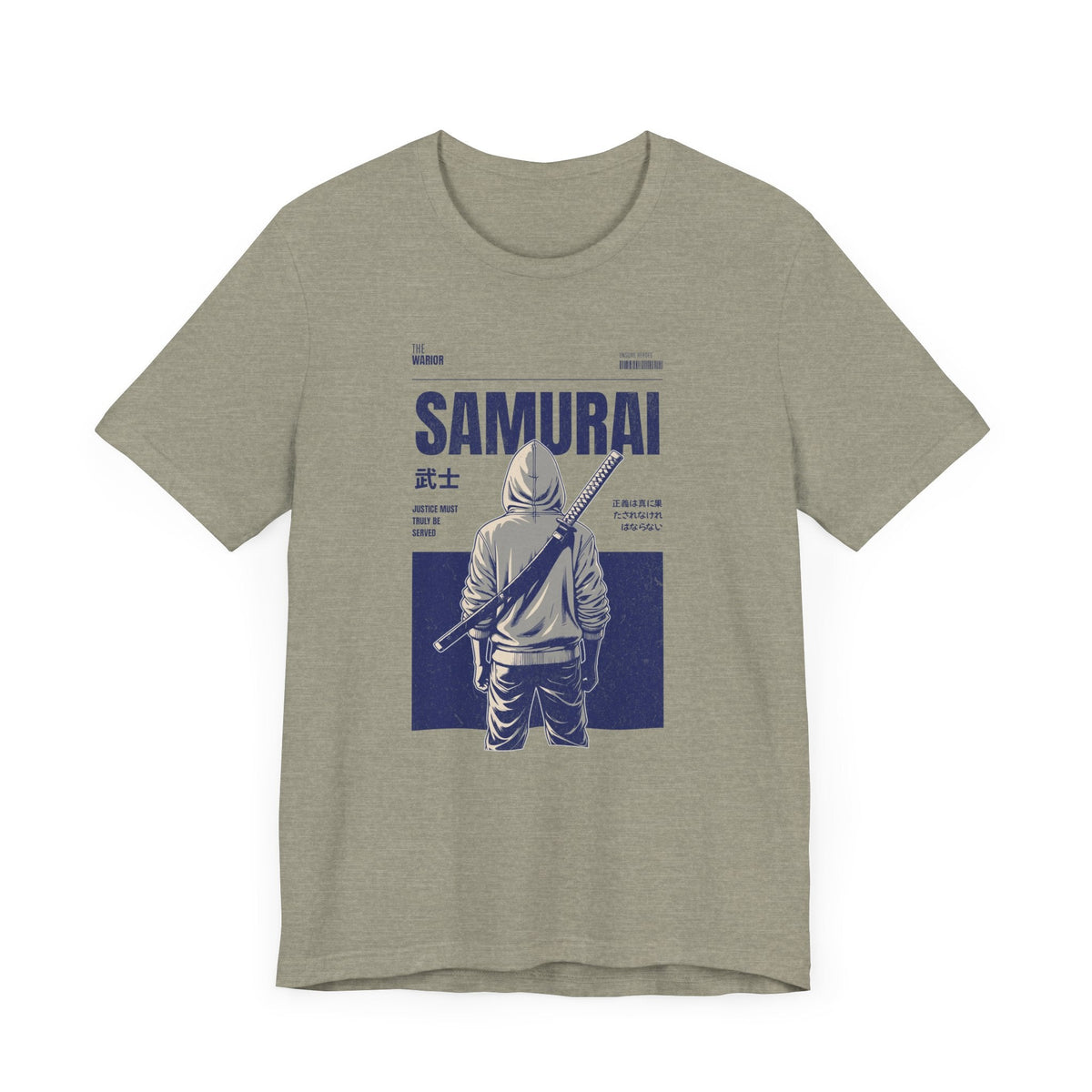 Vintage Samurai Graphic Tee, Anime Shirt, Men's/Women's Casual Wear, Gift for Gamers, Manga Fan Apparel - Get Tight Gear