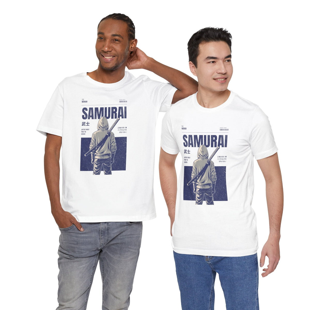 Vintage Samurai Graphic Tee, Anime Shirt, Men's/Women's Casual Wear, Gift for Gamers, Manga Fan Apparel - Get Tight Gear