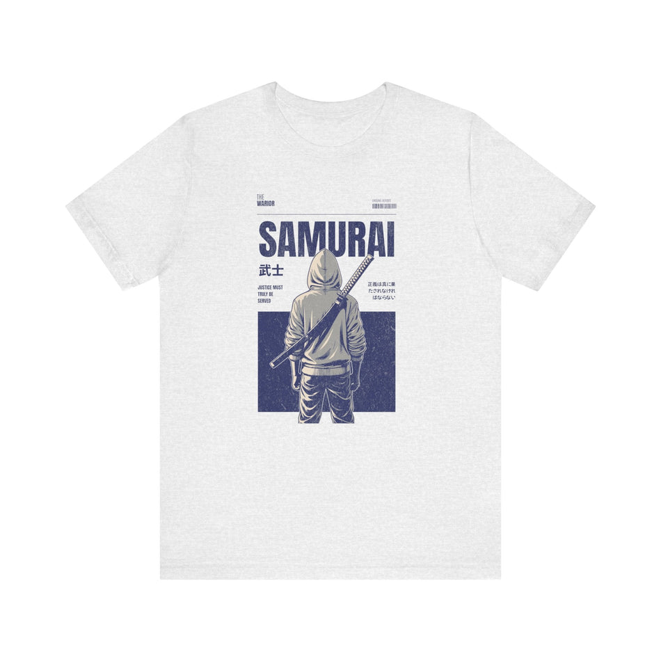 Vintage Samurai Graphic Tee, Anime Shirt, Men's/Women's Casual Wear, Gift for Gamers, Manga Fan Apparel - Get Tight Gear