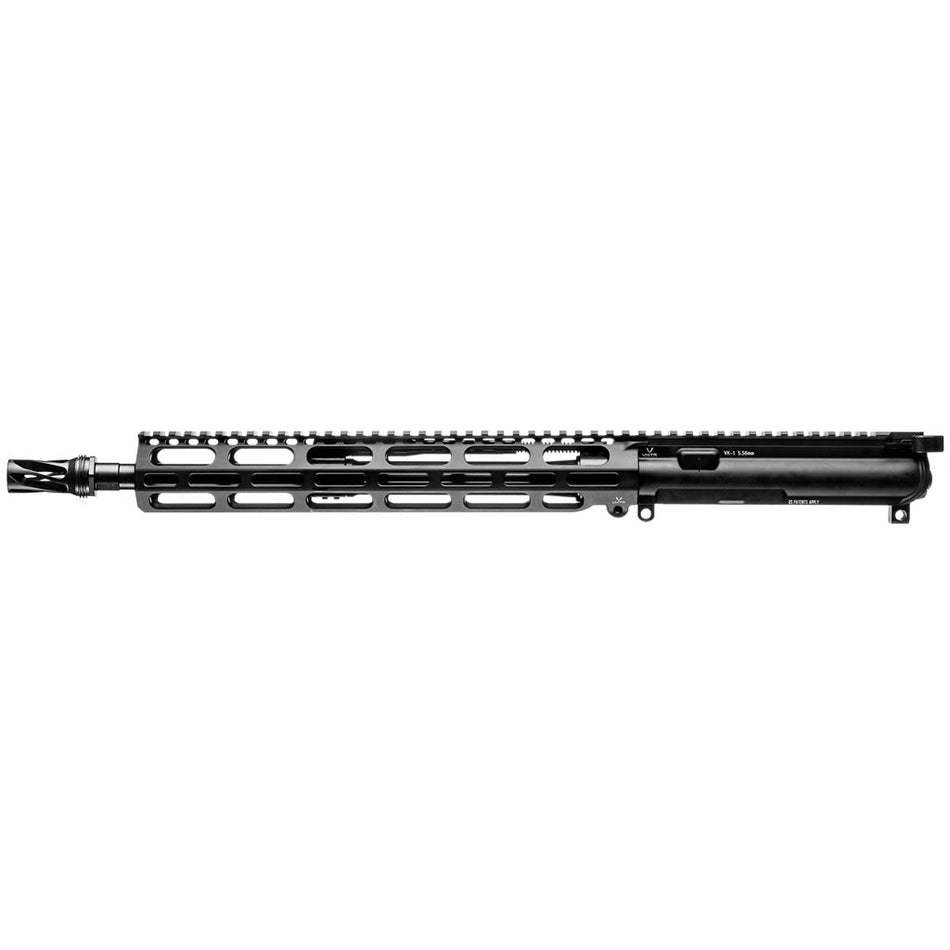 VKTR VK Complete Upper with Hux WRX Flash Hider 5.56 Black 13.7 in. PW 12.5 in Handguard - Get Tight Gear